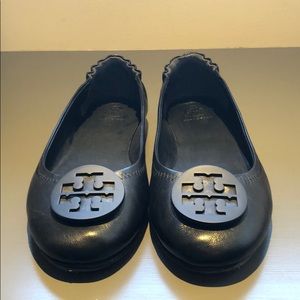 Tory Burch Miller Flats- Black Size 9.5.